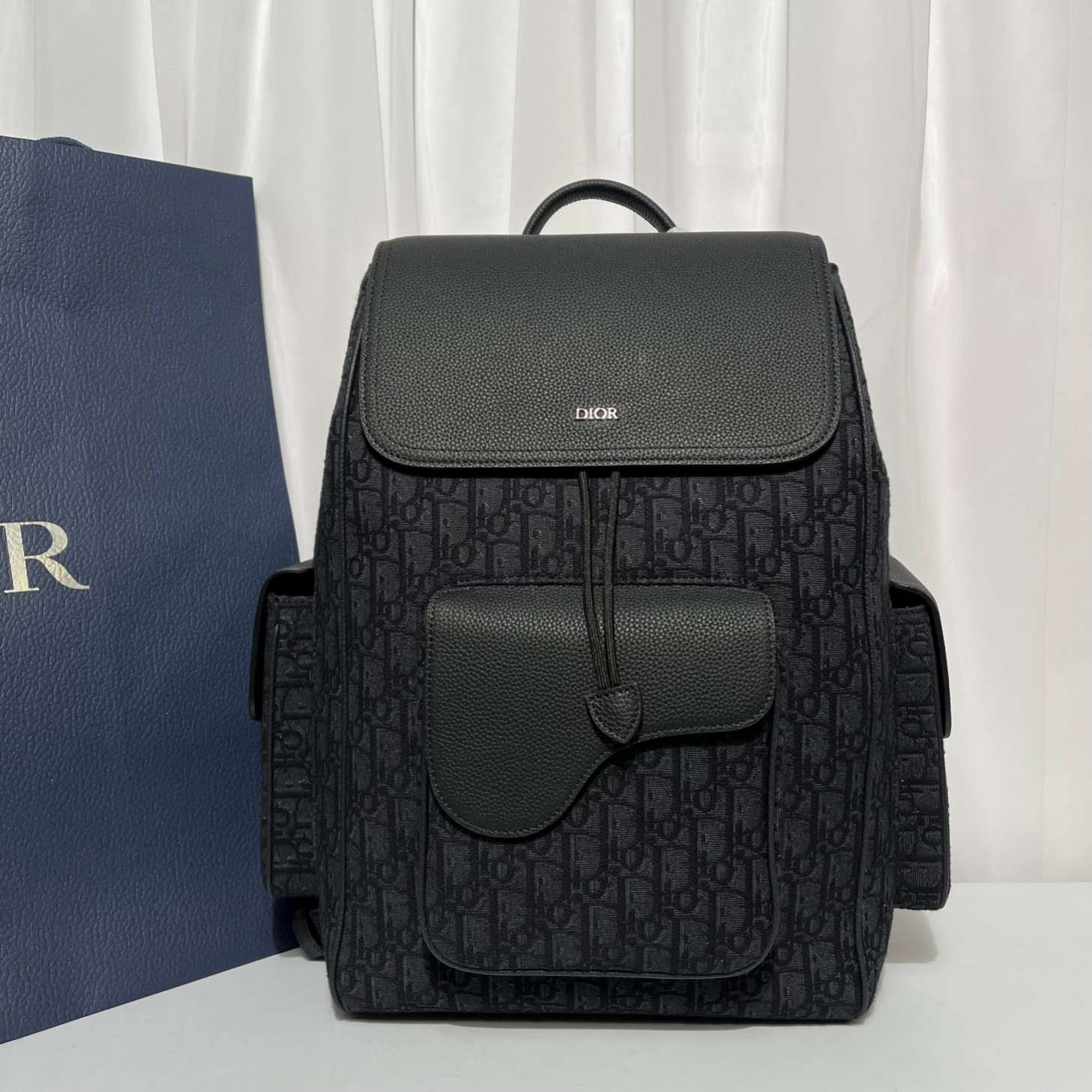 Balo Dior Nam Oblique Màu Đen 9863