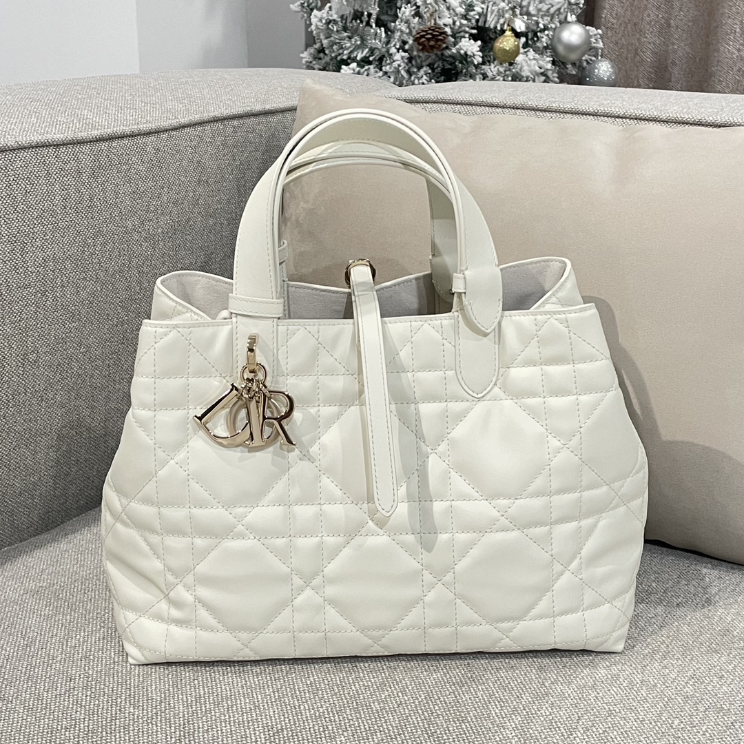 Túi Dior Toujours Nữ Màu Trắng