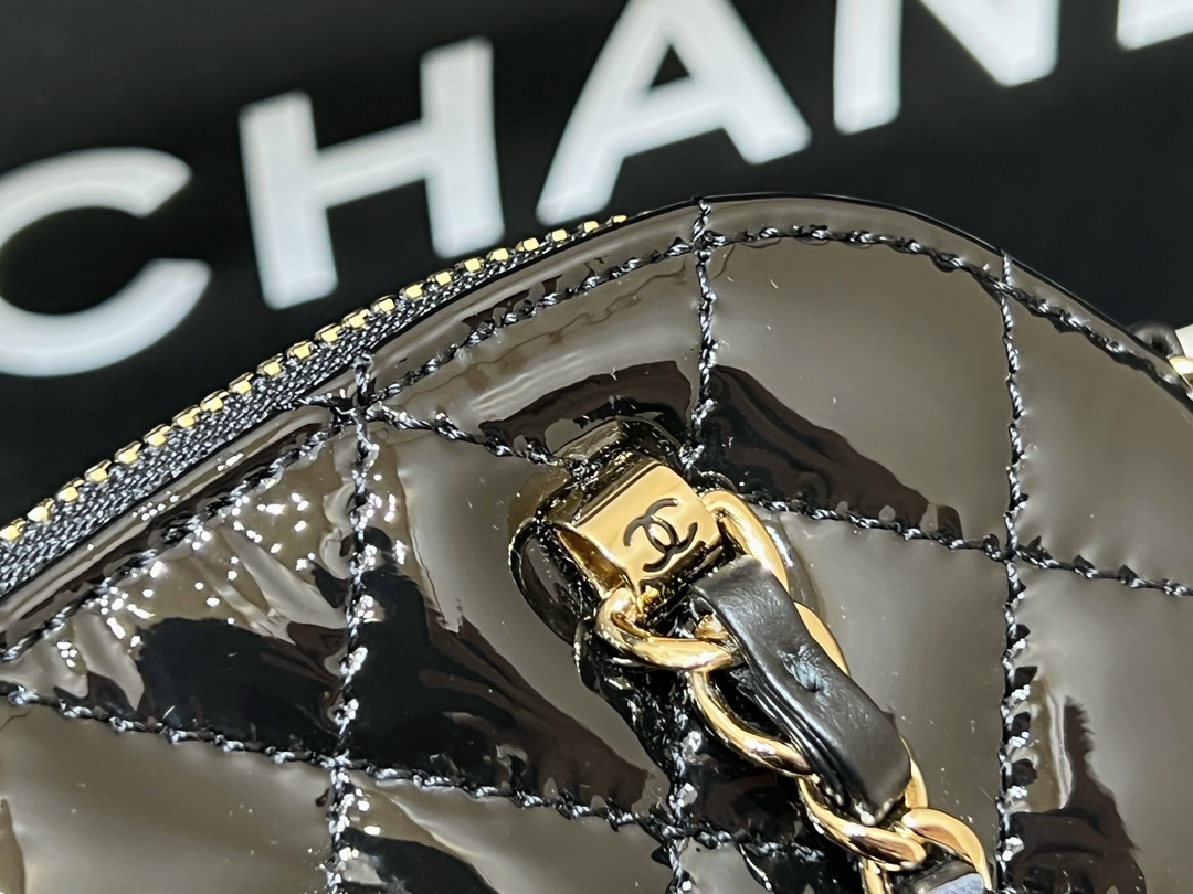 Túi Xách Chanel AP3354 Màu Đen Da Bóng