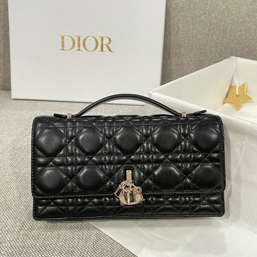 Túi Xách Nữ Dior WOC Màu Đen 