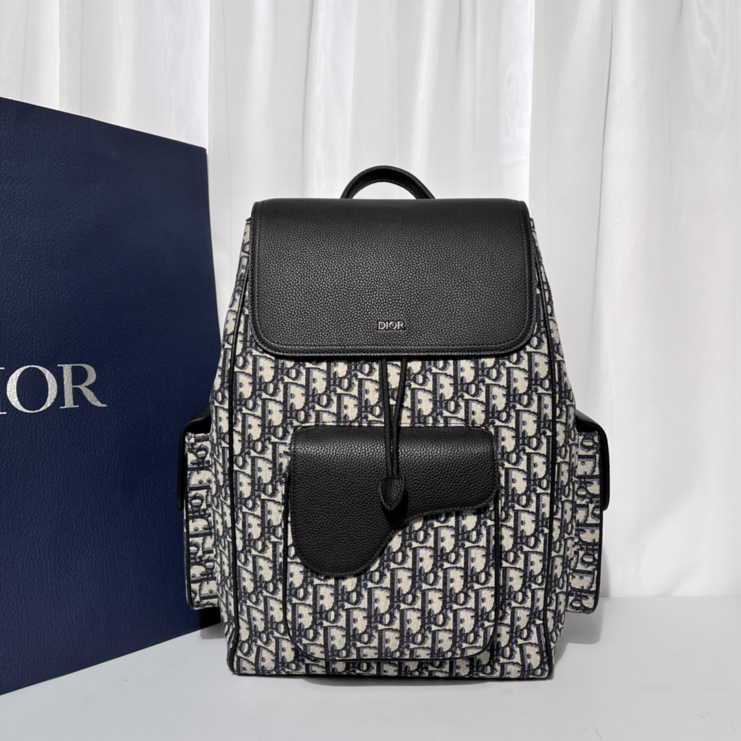 Balo Dior Oblique Màu Trắng 9863