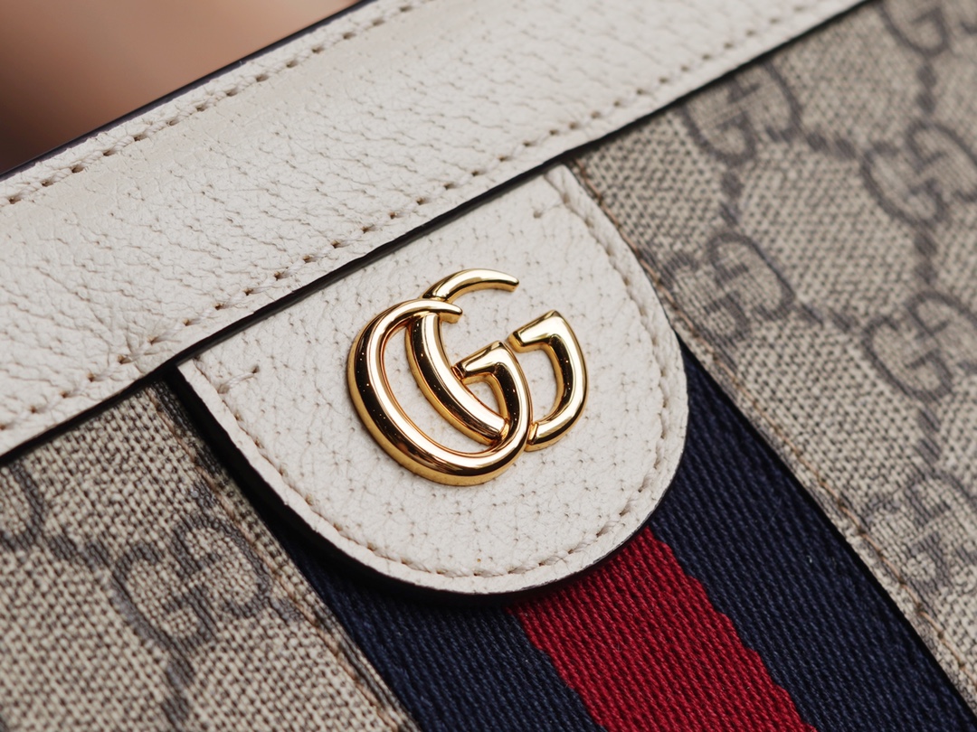 Túi Xách Nam GG Supreme 503877 Logo Trắng