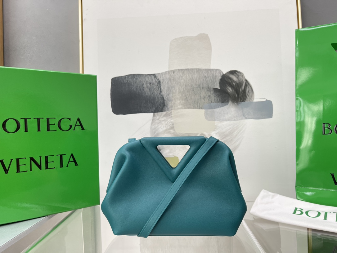 Bottega Veneta Poin Màu Xanh Dương 