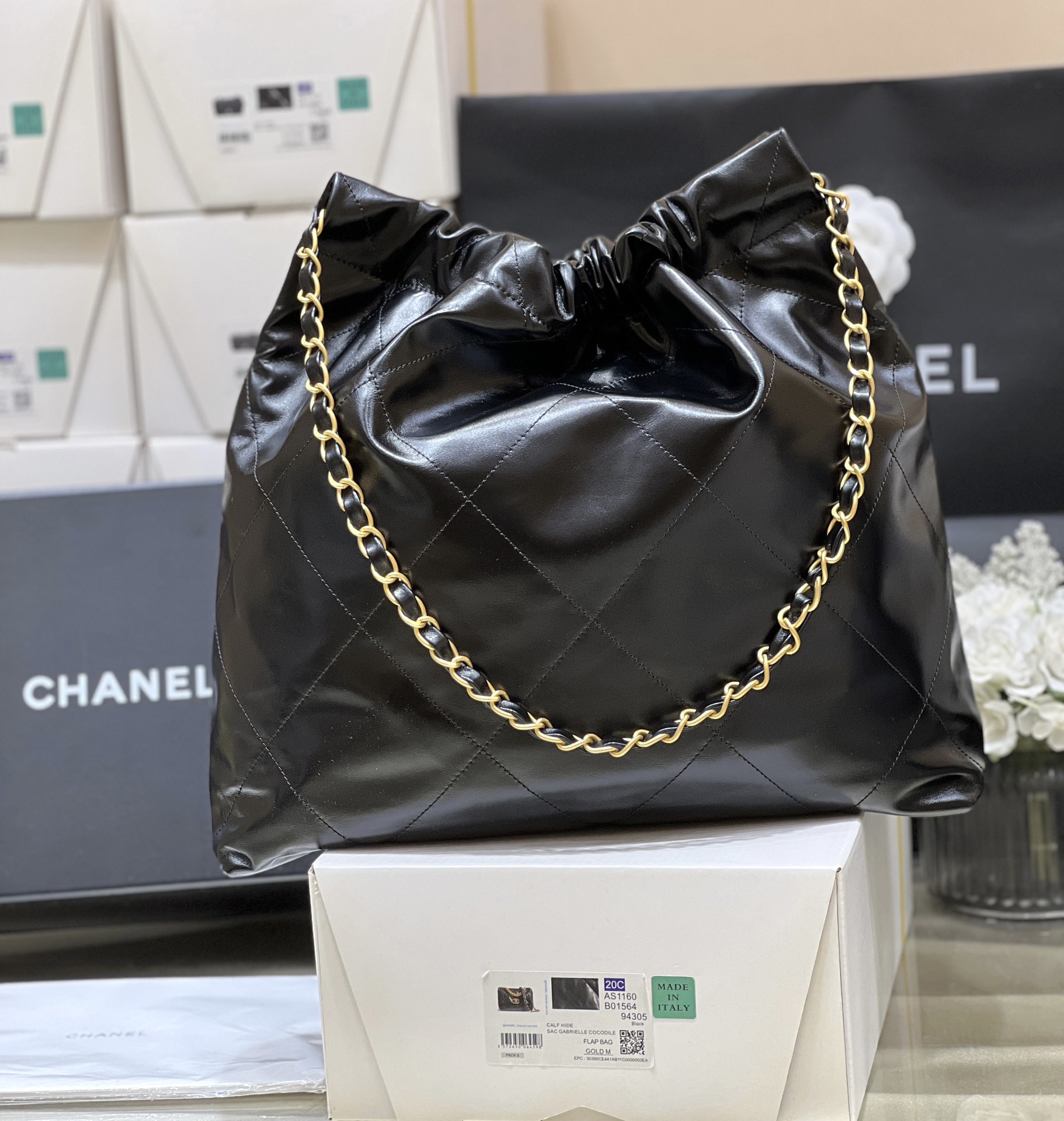 Túi Xách Nữ Chanel AS3261 Màu Đen