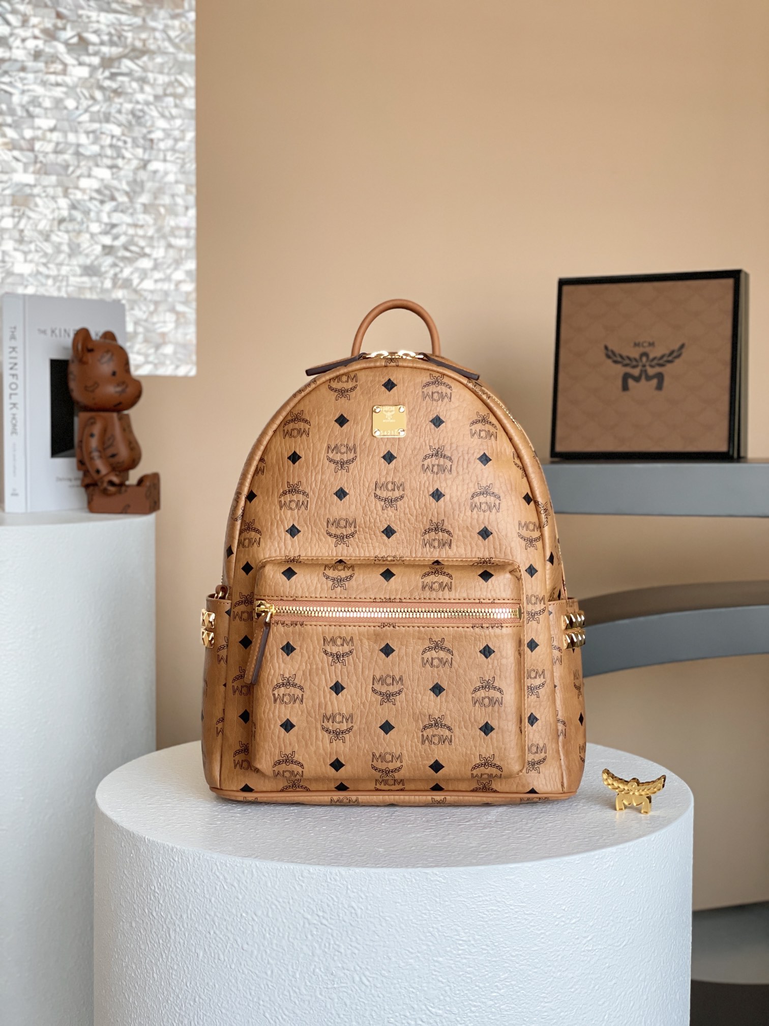MCM STARK VISETOS 37CO001 (BROWN)