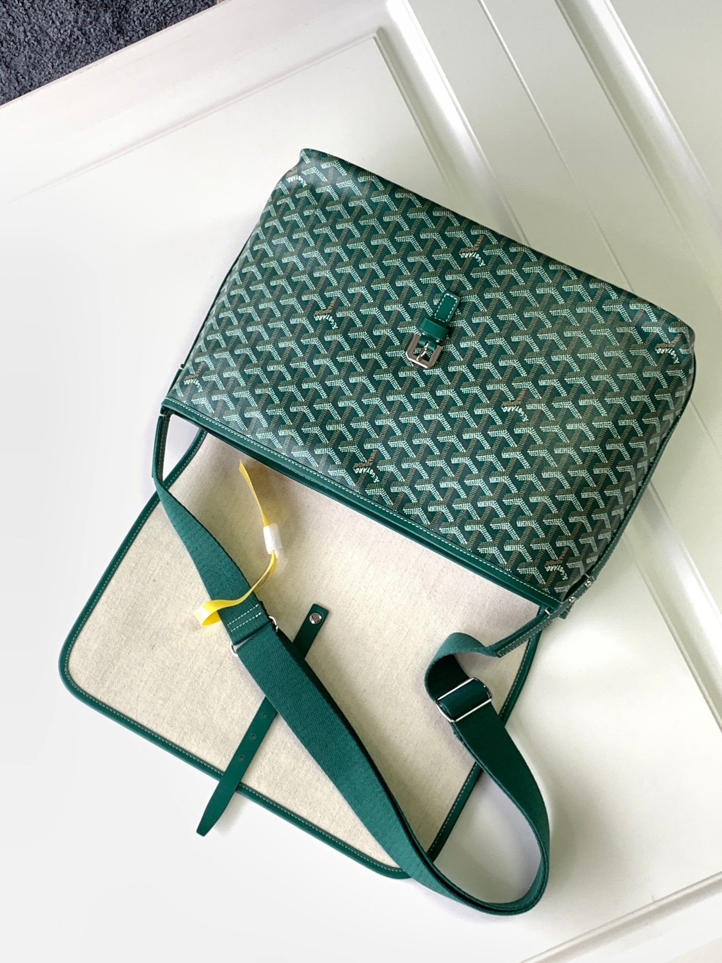 Túi xách Goyard 8130 màu xanh lá