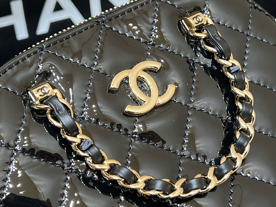 Túi Xách Chanel AP3354 Màu Đen Da Bóng