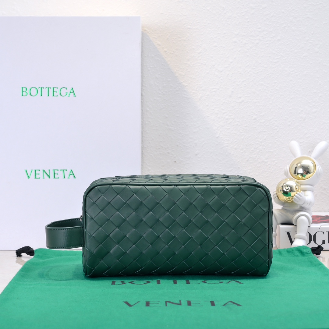 Túi Xách Nam Bottega Veneta 7799 Màu Xanh Rêu 
