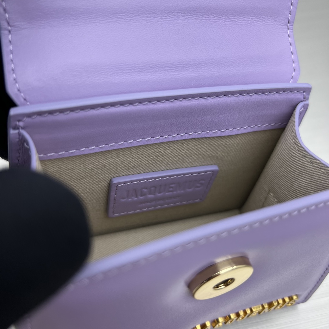 Túi Xách Mini Jacquemus P98846 Màu Tím 