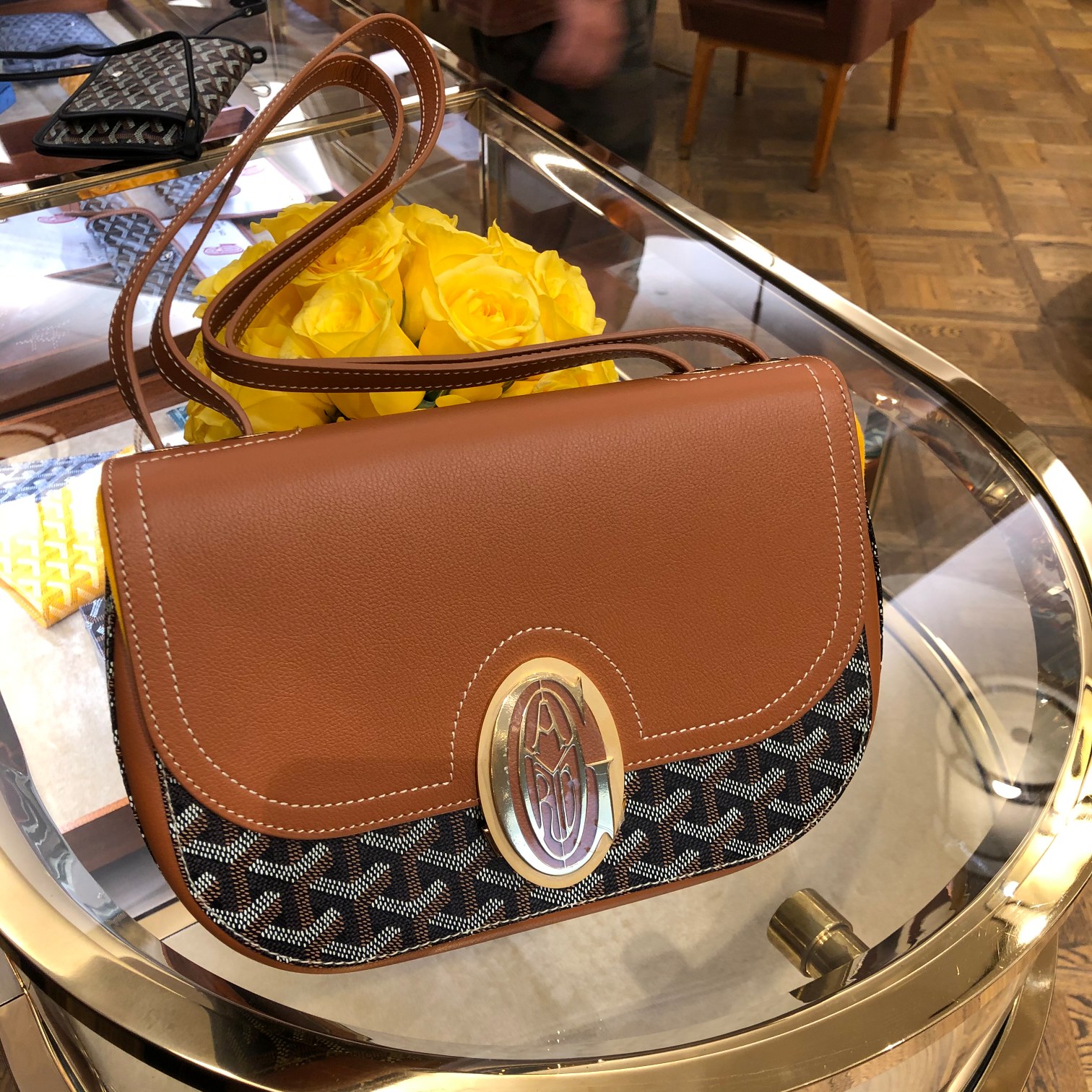  Goyard Saint Honore 1100(brown) 