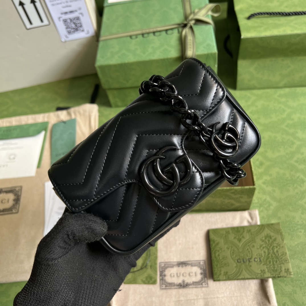 GG Marmont 699757 ( Black)