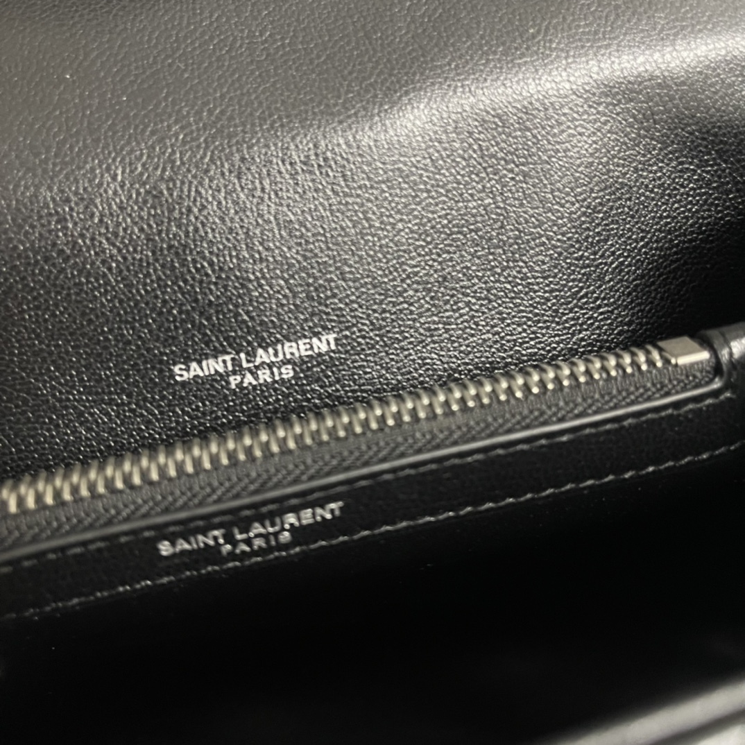 YSL Mormont 392737 (Black-silver)