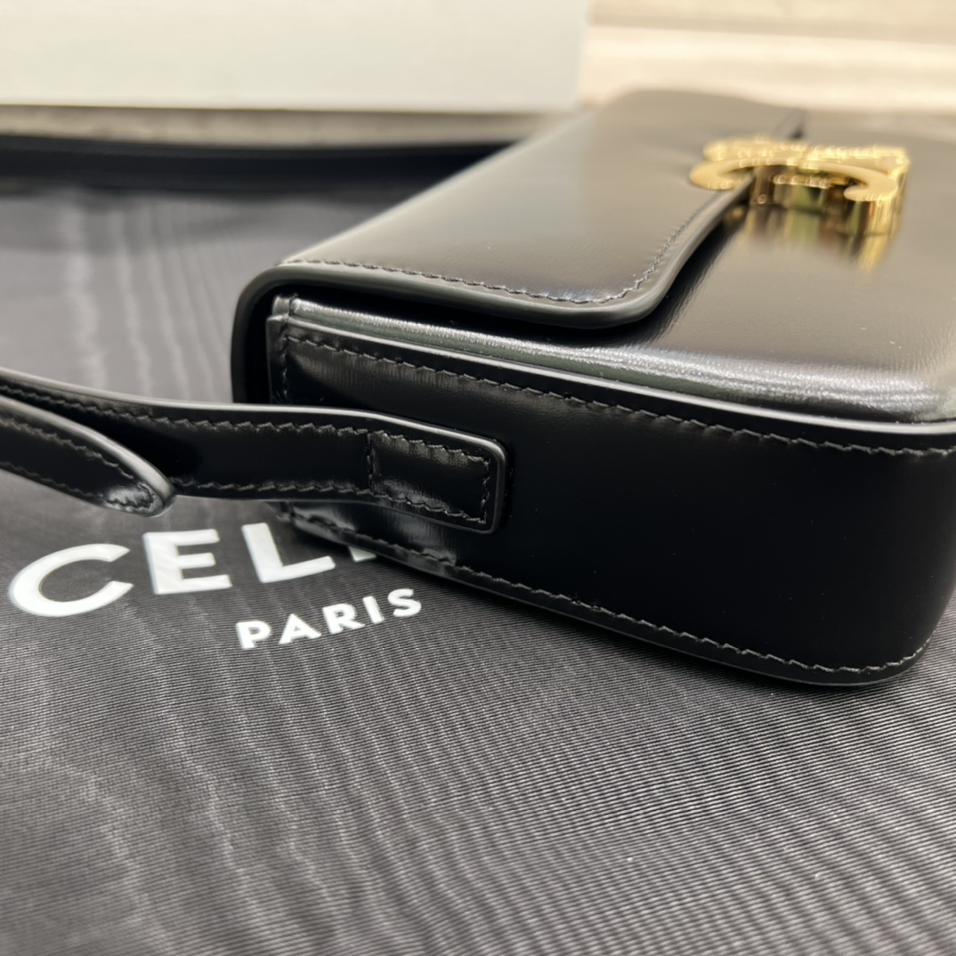 Túi Xách Celine Nữ Claude 194143 Màu Đen 