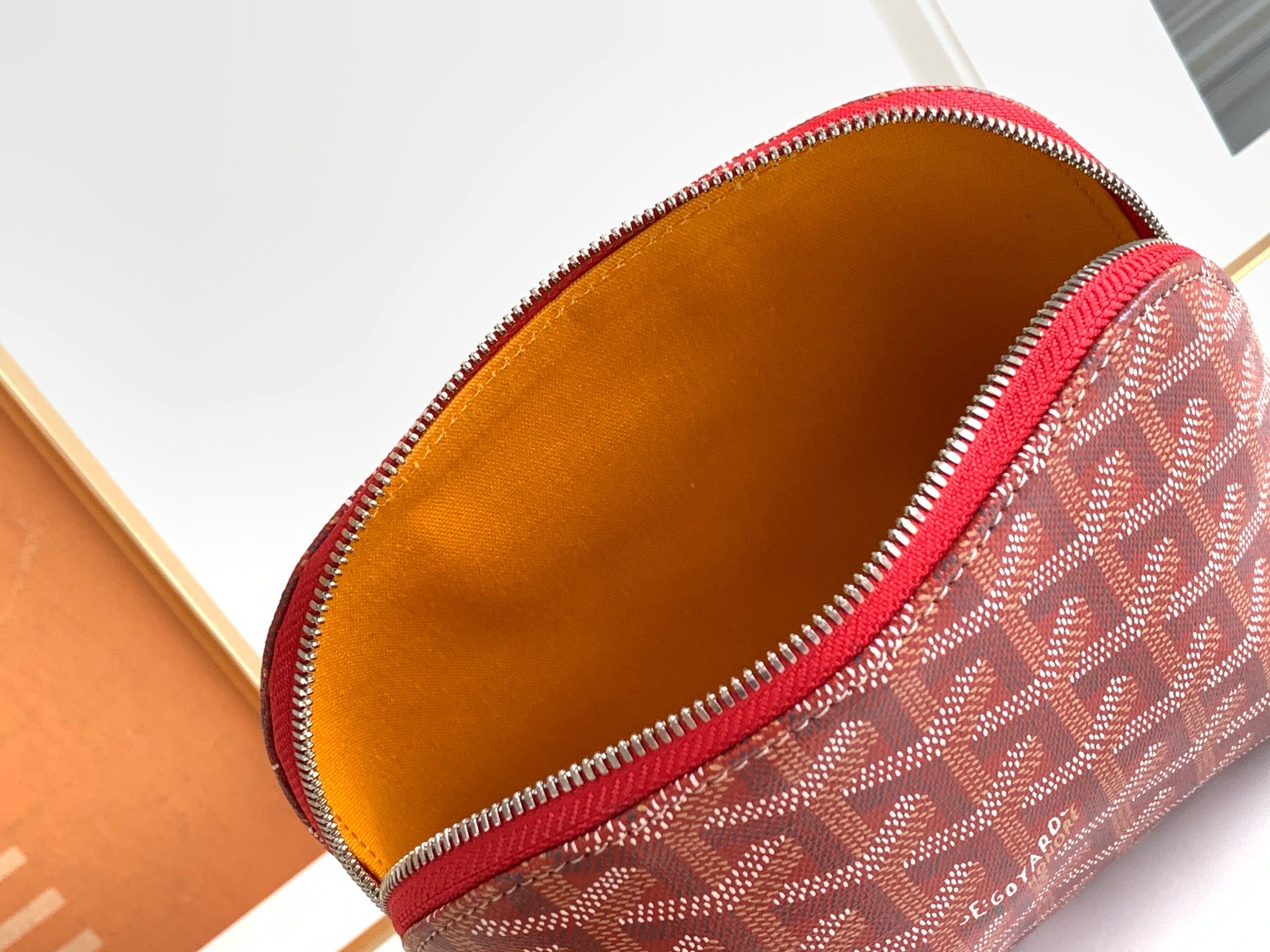 goyard Vendome Pouch 8813 (red)