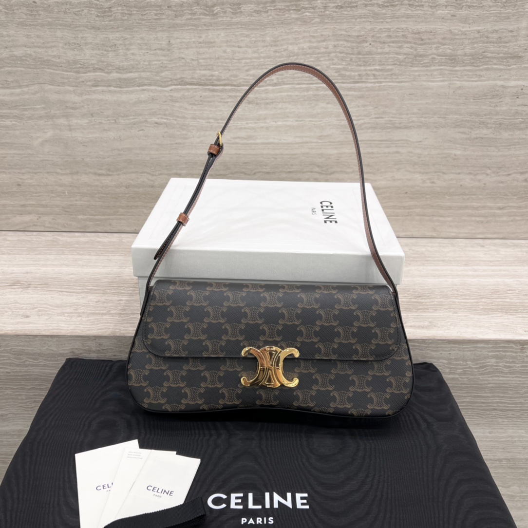 Túi Xách Celine Lola Triomphe 115532 Canvas
