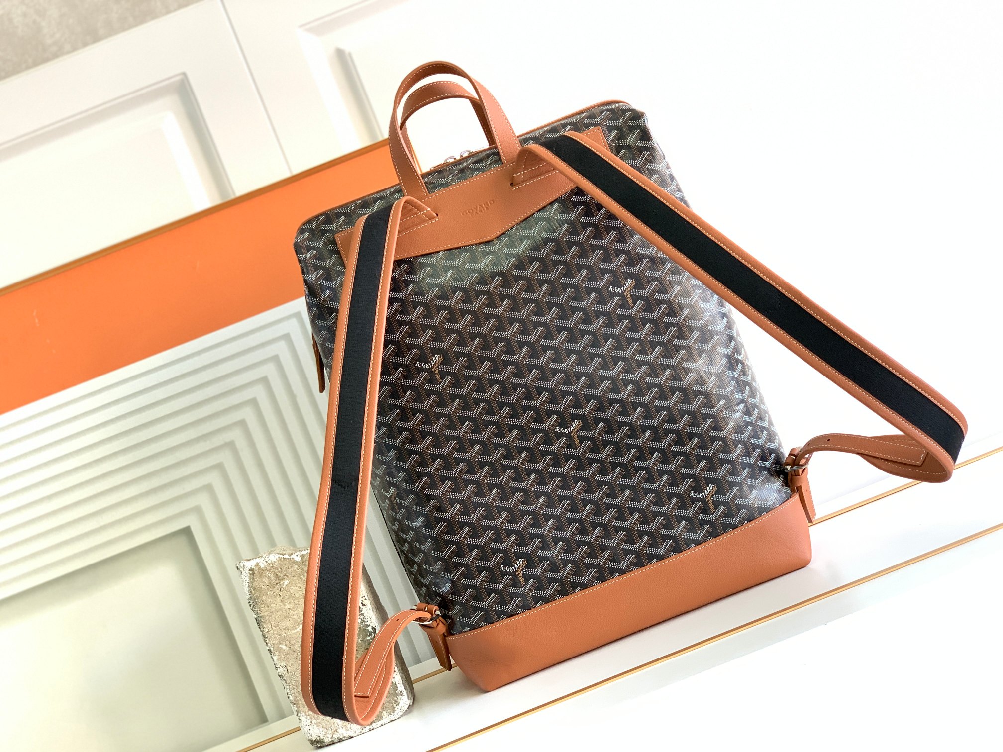 Balo Goyard Cisalpin8129 Màu Nâu 