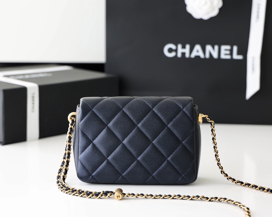 Túi Xách Chanel Flap Màu Đen AS2855