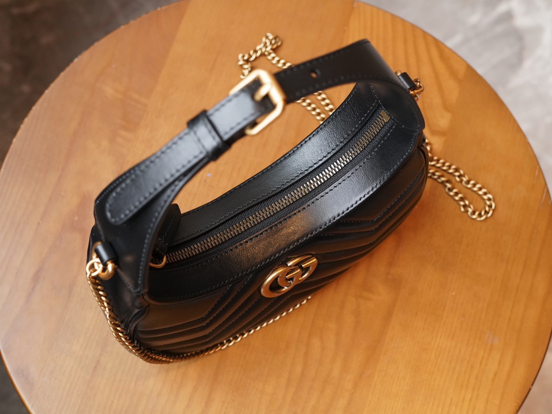 Túi Xách Nữ GG Marmont699514 Màu Đen 