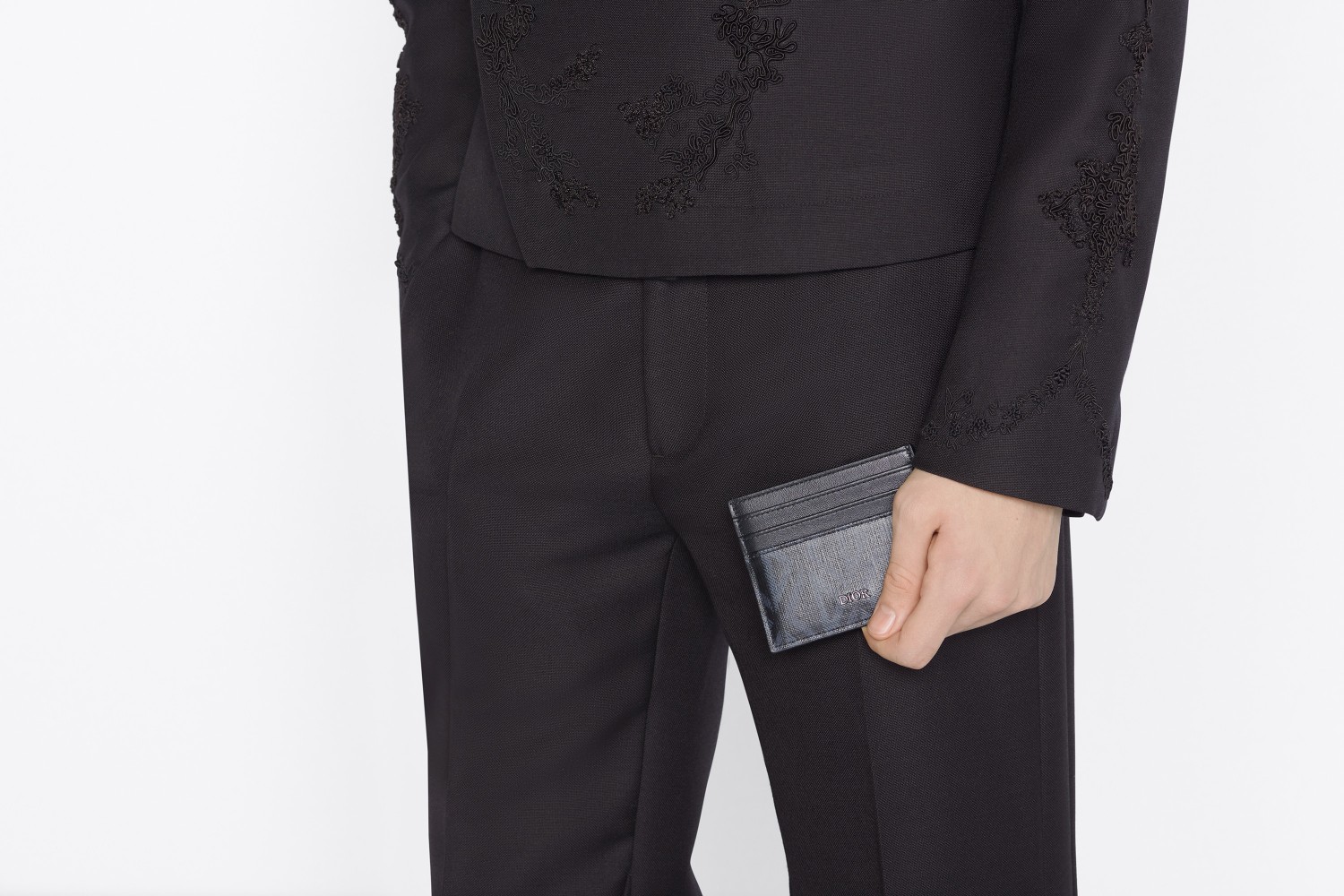 Card Thẻ Dior Nam Diamond Màu Đen 9925
