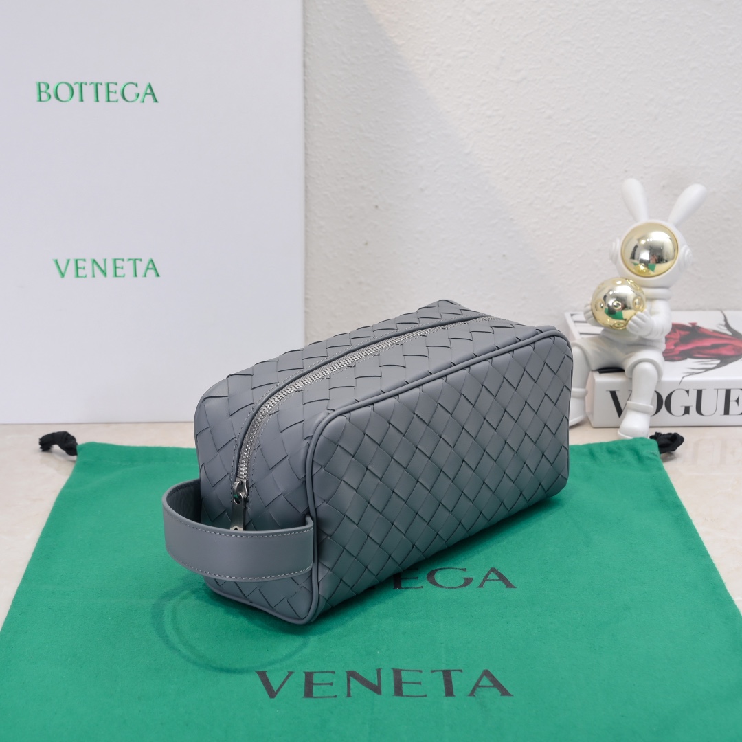 Túi Xách Nam Bottega Veneta 7799 Màu Xám 
