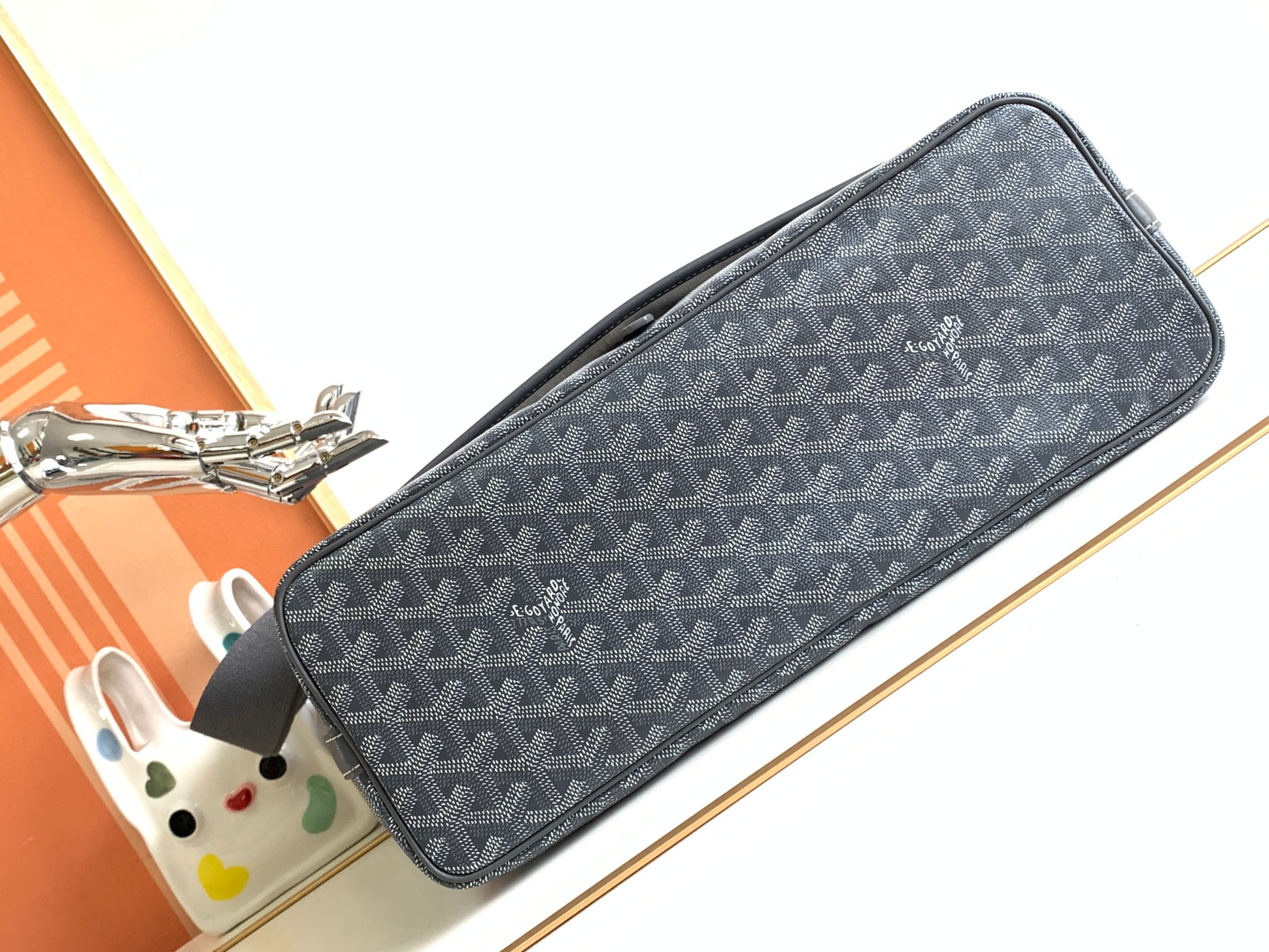 Túi xách Goyard 8130 màu xám 
