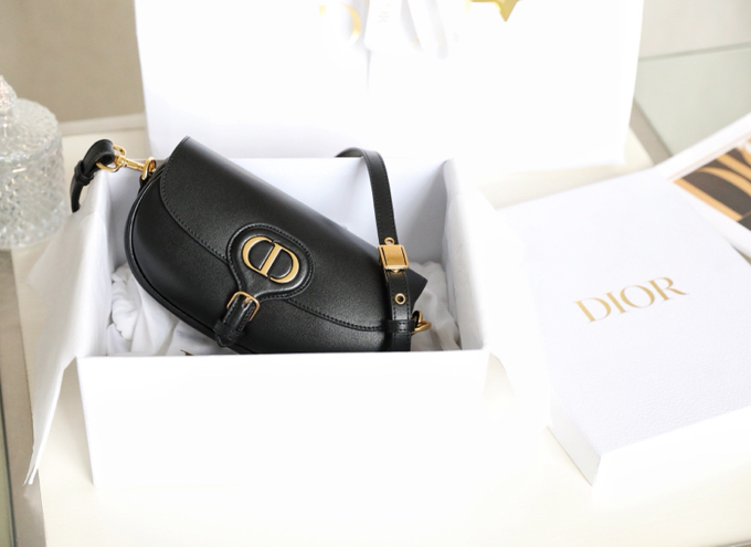 Túi Xách Nữ Dior Bobby East-West Màu Đen