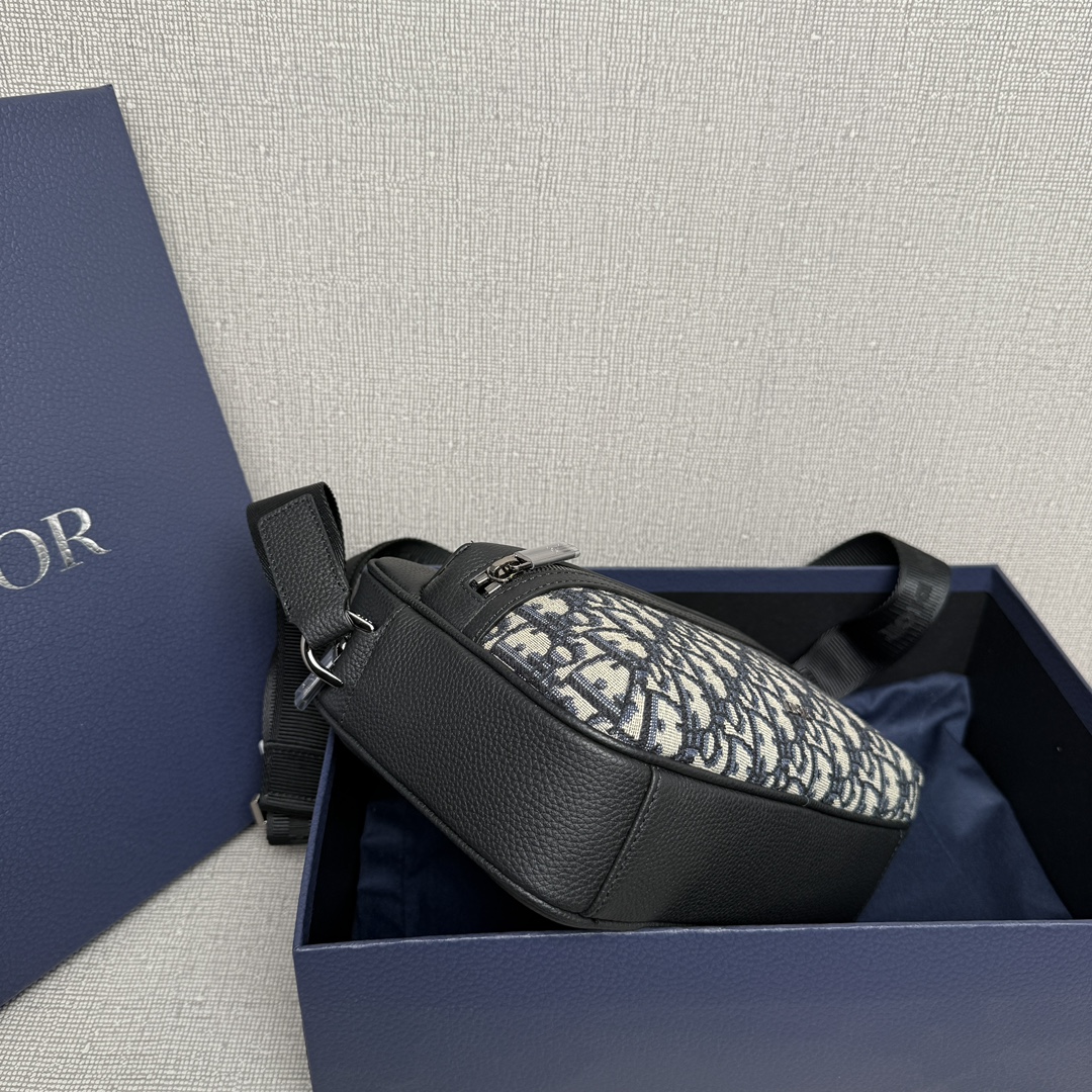 Túi xách Dior Oblique nam màu trắng 9266 