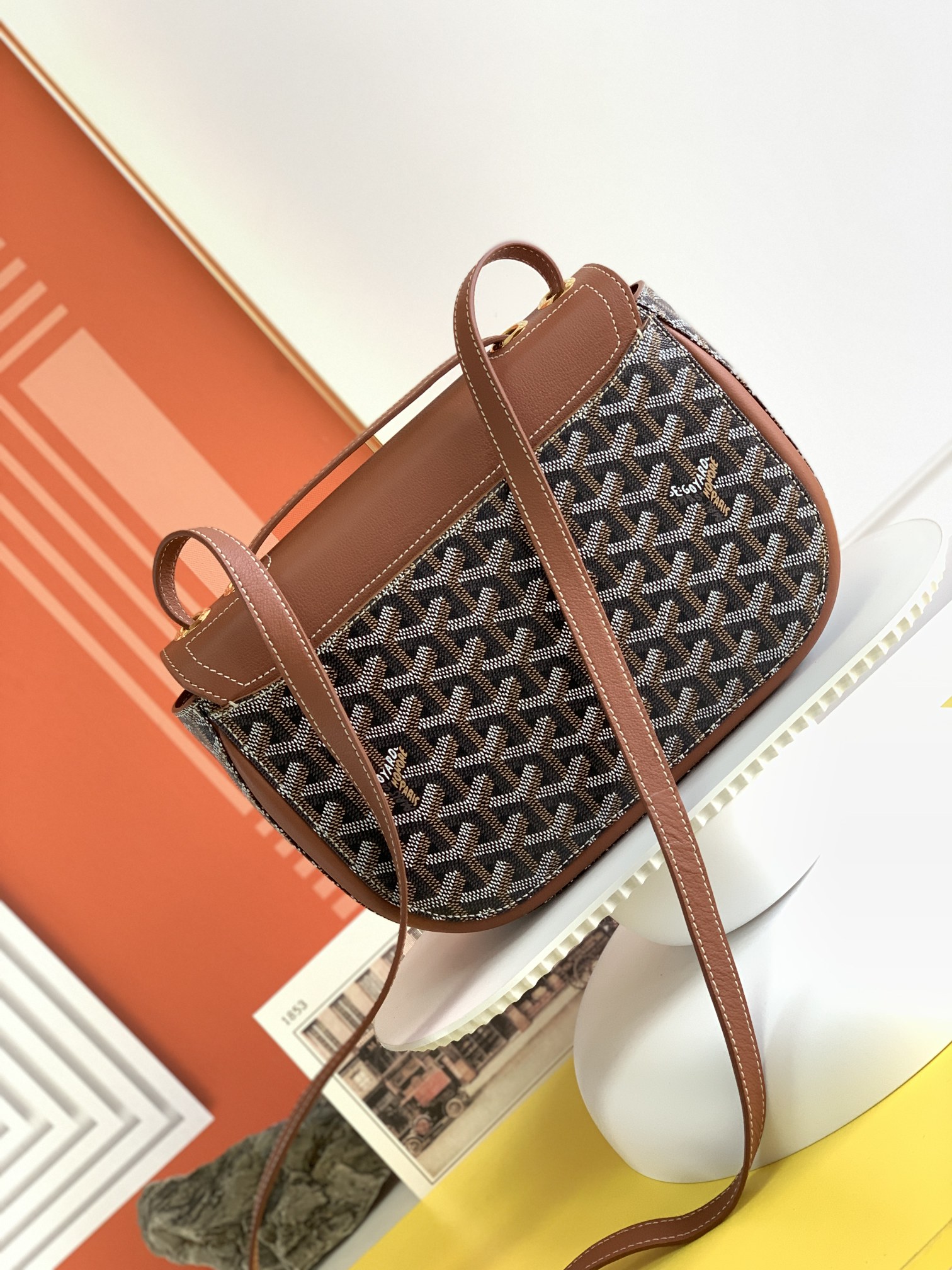  Goyard Saint Honore 1100(brown) 