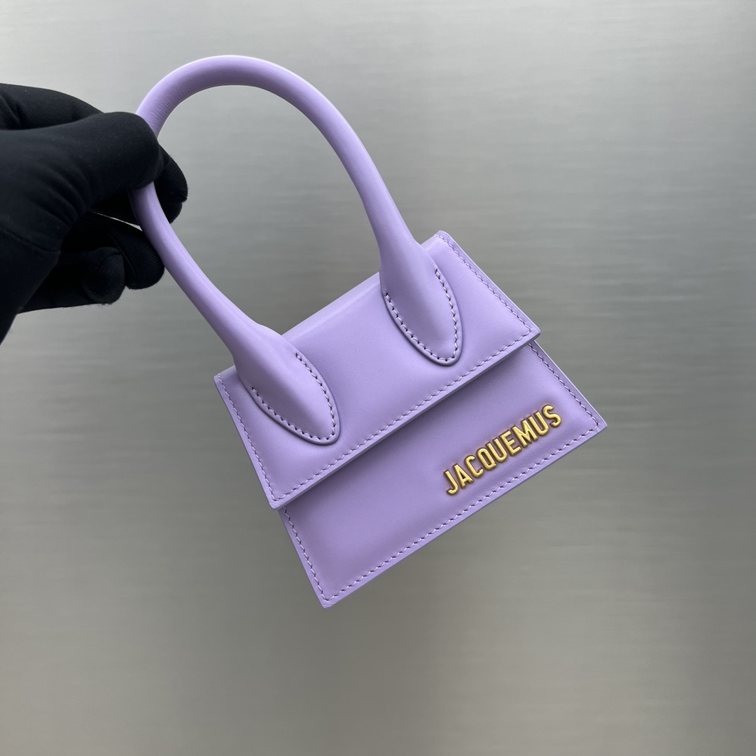 Túi Xách Mini Jacquemus P98846 Màu Tím 