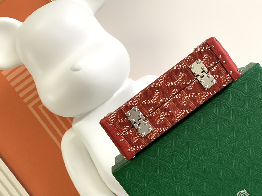  Goyard Minaudière 8210 (red)