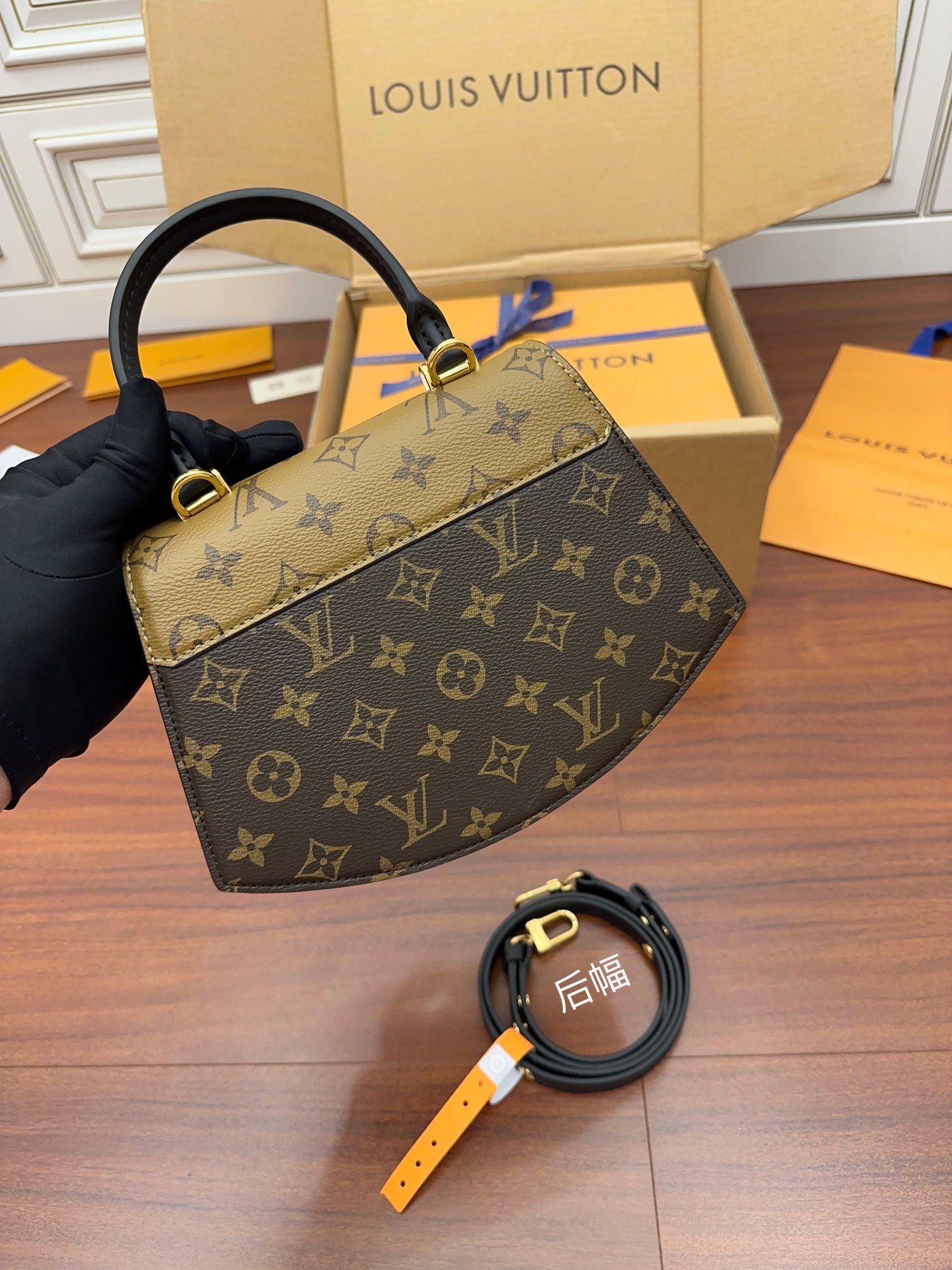 Túi Xách Tay Nữ Louis Vuitton LV Tilsitt Other Monogram Canvas M46548 Màu Nâu N-HM