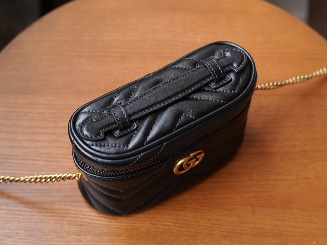 Túi Xách Nữ GG Marmont 699515 Màu Đen