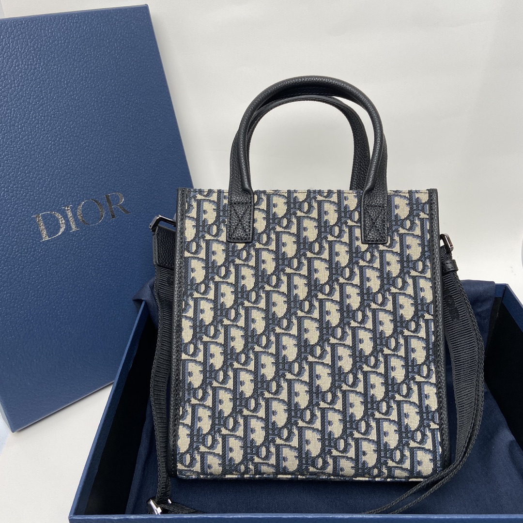 Túi xách Dior nam 9235 màu xám 