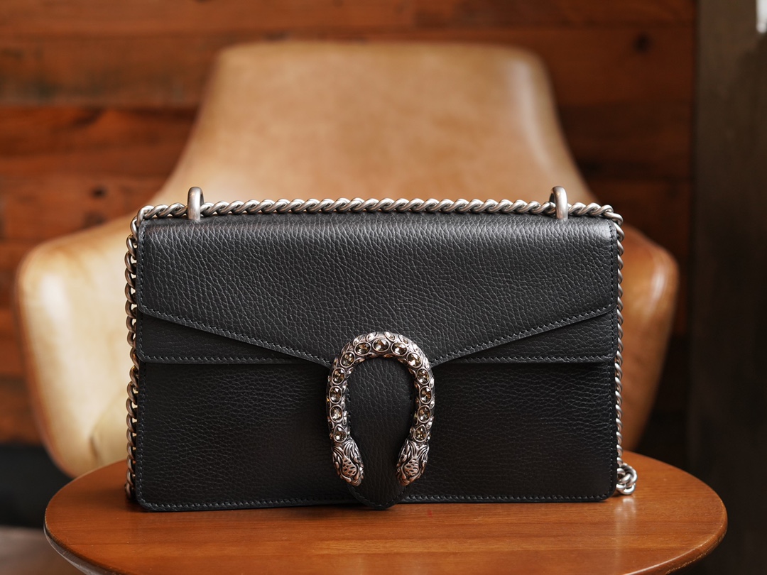 Túi xách Sac à épaule Dionysus petite taille 400249 ( Black)