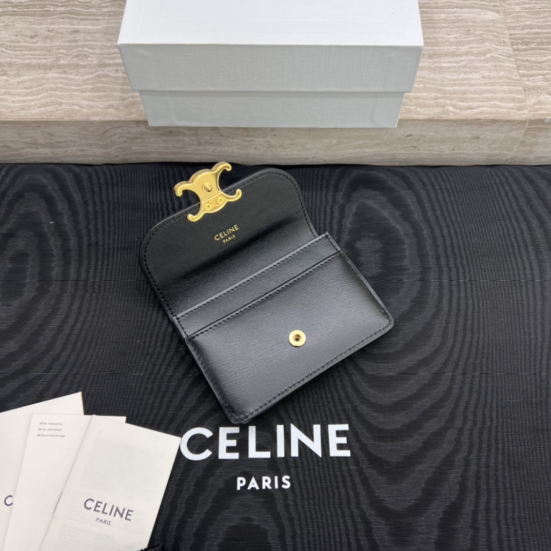 Ví đựng thẻ Celine 101583 màu đen 