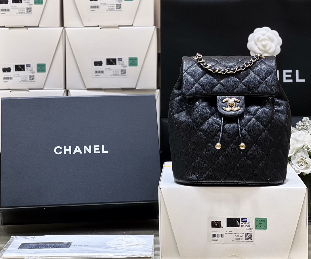 Balo Chanel AS4058 Màu Đen 
