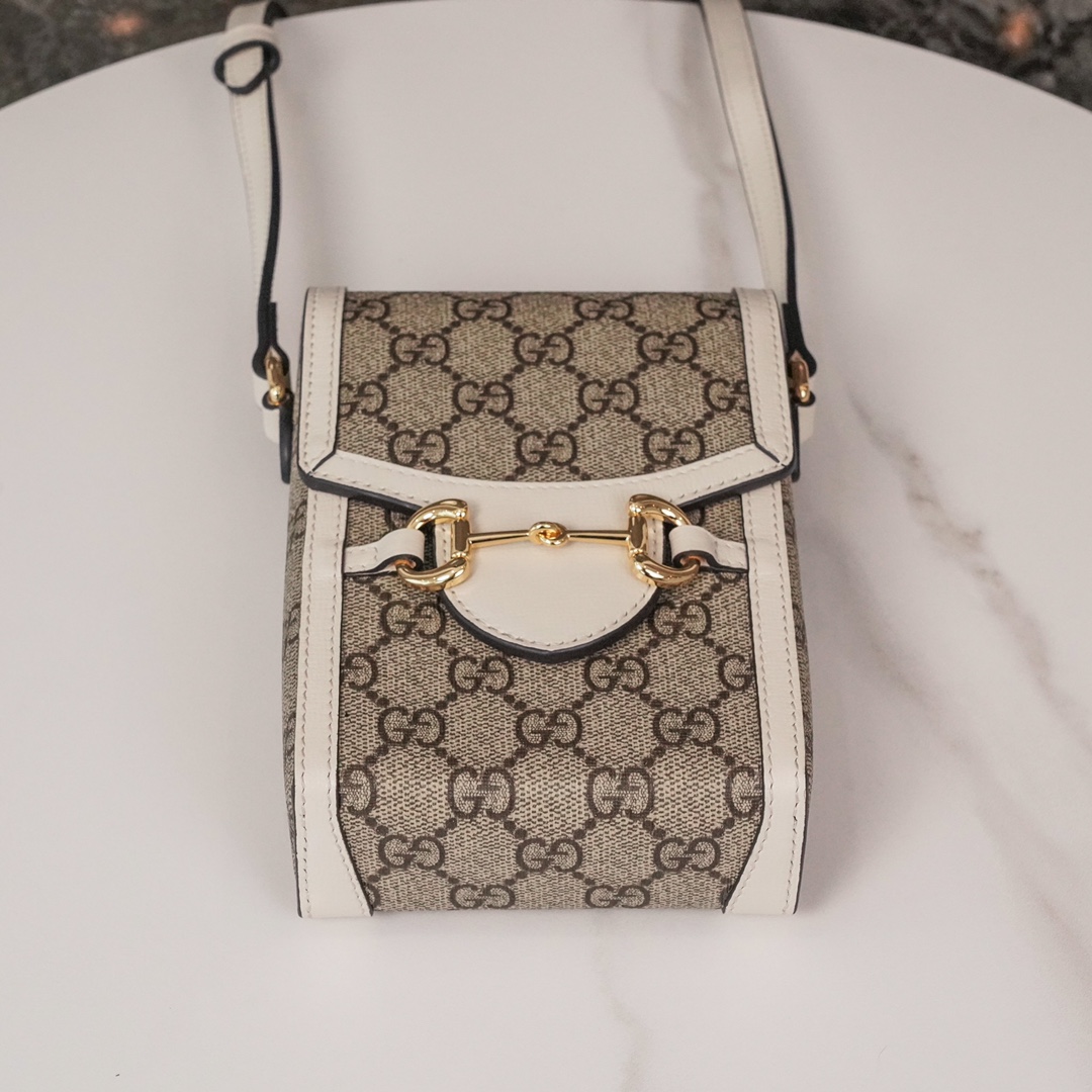 Mini sac Gucci 1955 détail Mors625615(logo white)