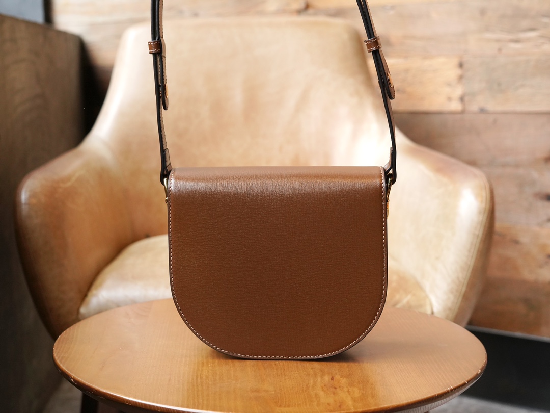 Mini sac rond Gucci Horsebit 1955 760191(Brow)