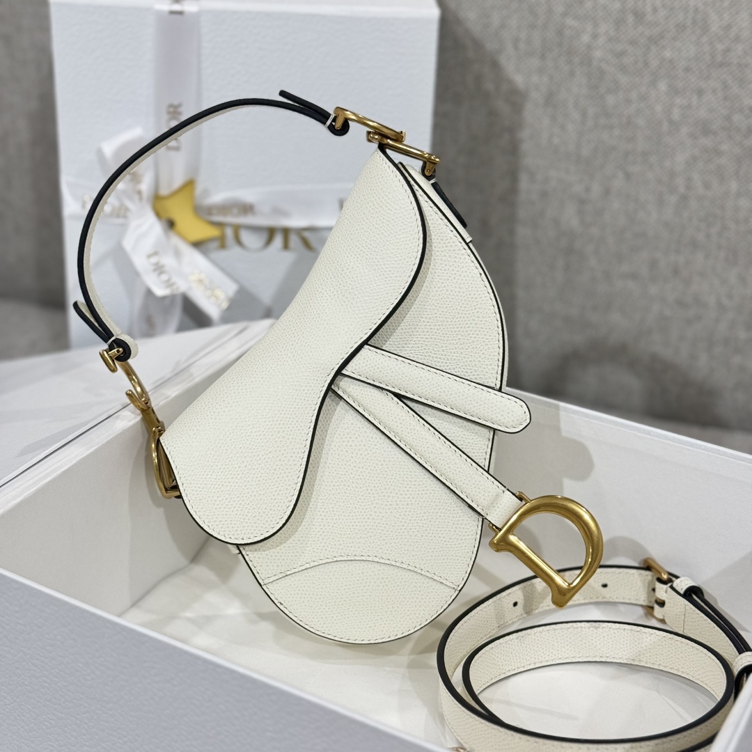Túi Dior Sadle Nữ Màu Trắng