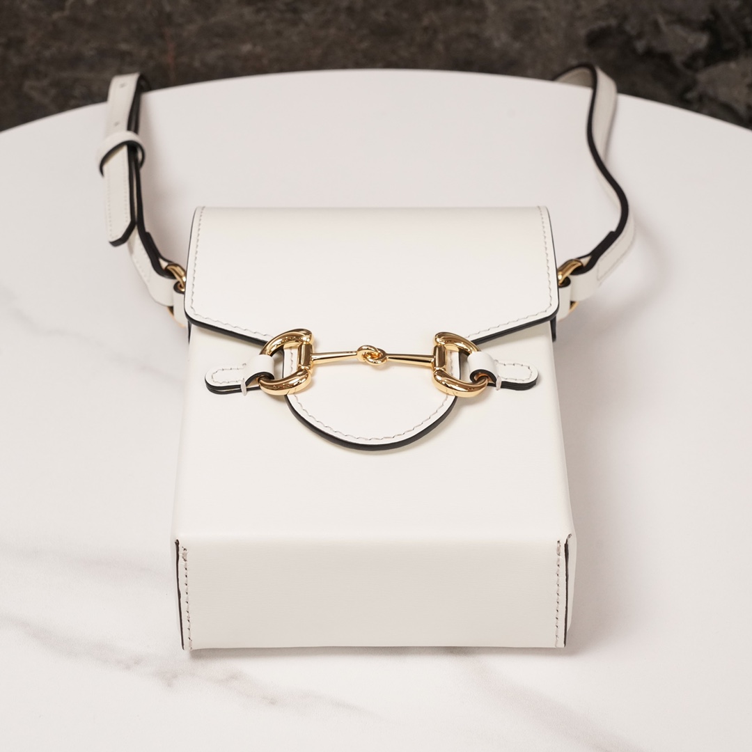 Túi Mini sac Gucci 1955 détail Mors625615 Màu Trắng
