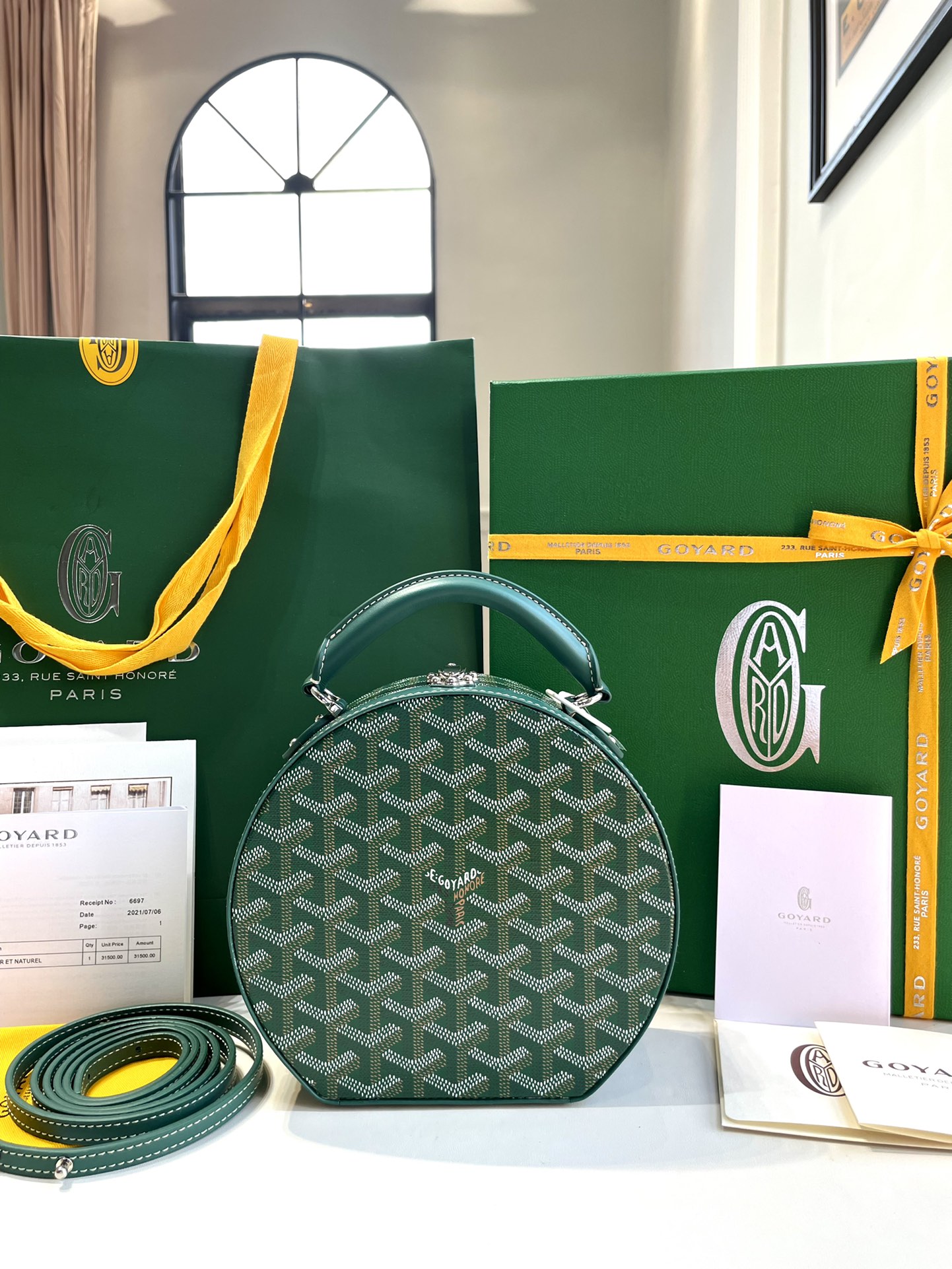 Goyard Alto 8115 (green)