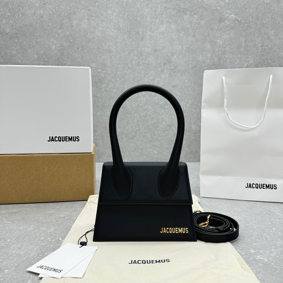 Túi Xách Nữ Jacquemus P98868 Màu Đen 