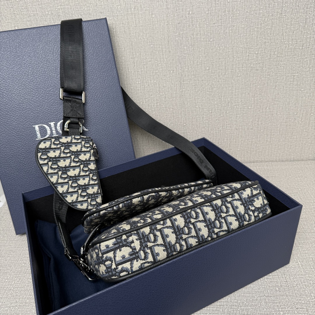 Túi xách Dior Oblique màu trắng 9204