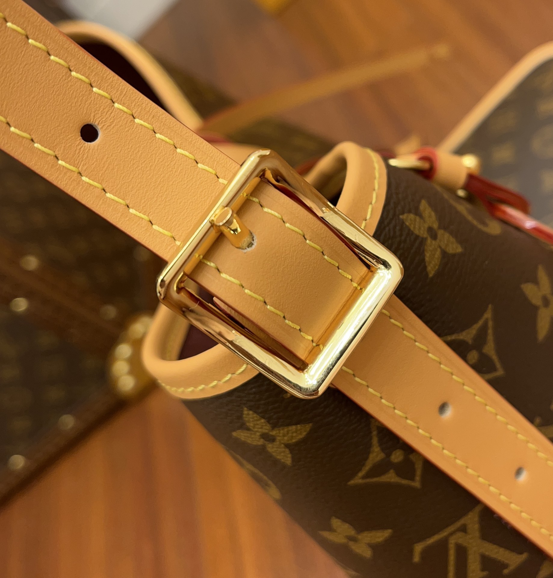 Túi Đeo Vai Nữ Louis Vuitton LV Carryall PM Bag M46203 Màu Nâu