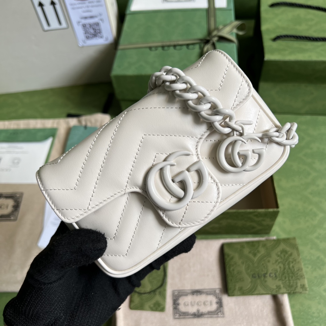 GG Marmont 699757 ( White) 