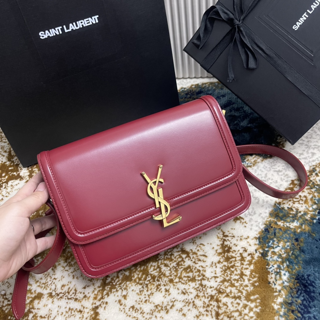 YSL Solferion Box 634305 (wine red)
