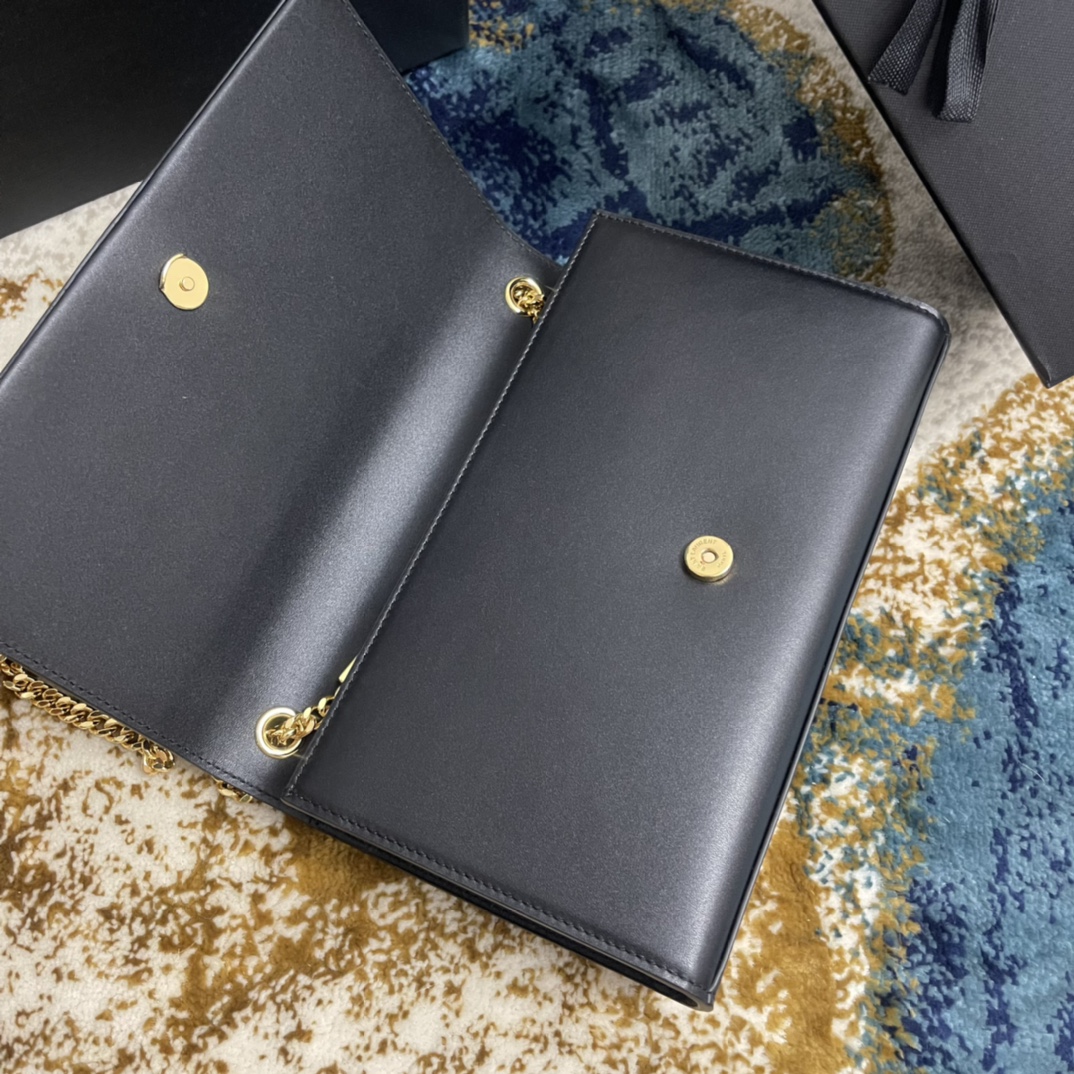 YSL KATE 377829 (Black-gold)