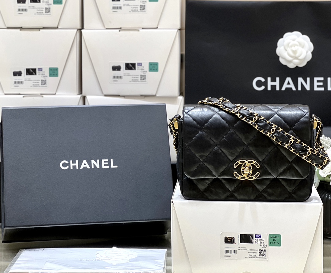Túi Xách Chanel AP4423 Màu Đen 