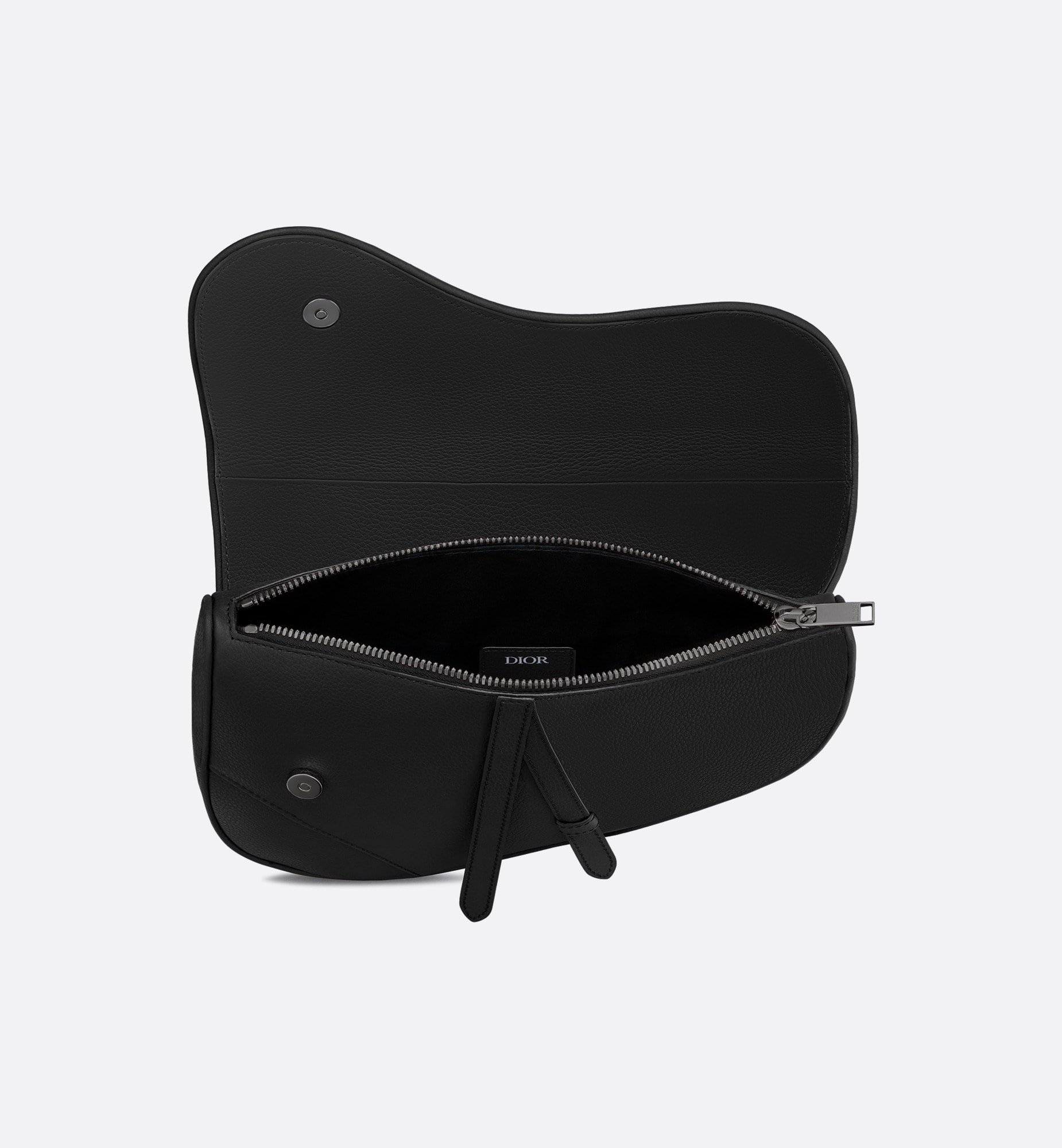 Túi đeo chéo Dior Saddle 80011 màu đen