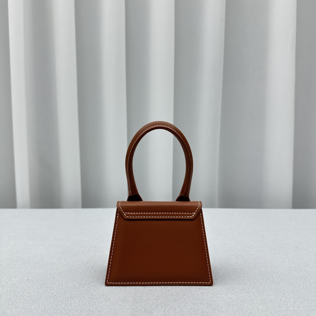 Túi Xách Mini Jacquemus P98846 Màu Nâu